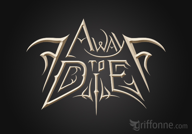 Logo design for a metal band. Design de logo pour un groupe de musique metal.