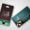 Business card design. Design de carte d'affaire.